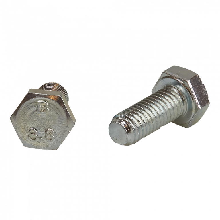Hex Set Screw C8.8 Zinc Plated M6 M20 Sydney Bolts and Fasteners